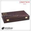 瑞士 CARAN D'ACHE 卡達 PASTEL 專家級粉彩鉛筆 (84色) 木盒